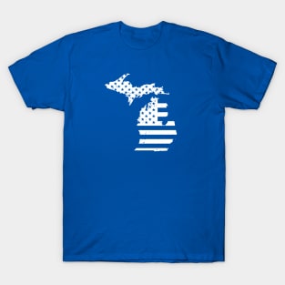 Michigan USA Flag T-Shirt